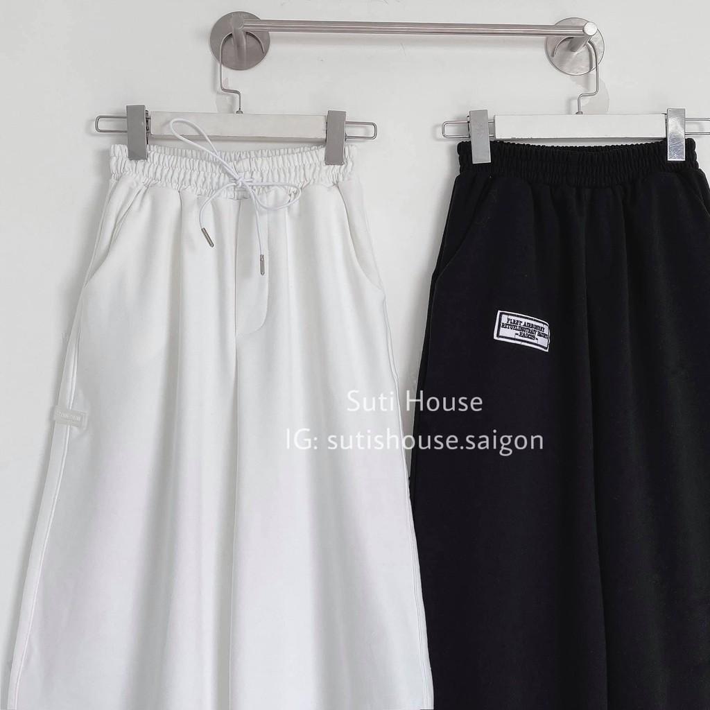 ( ẢNH THẬT) Quần Jogger Tag Thể Thao Unisex Vải Da Cá Dày Dặn Phong Cách Ulzzang - Suti House
