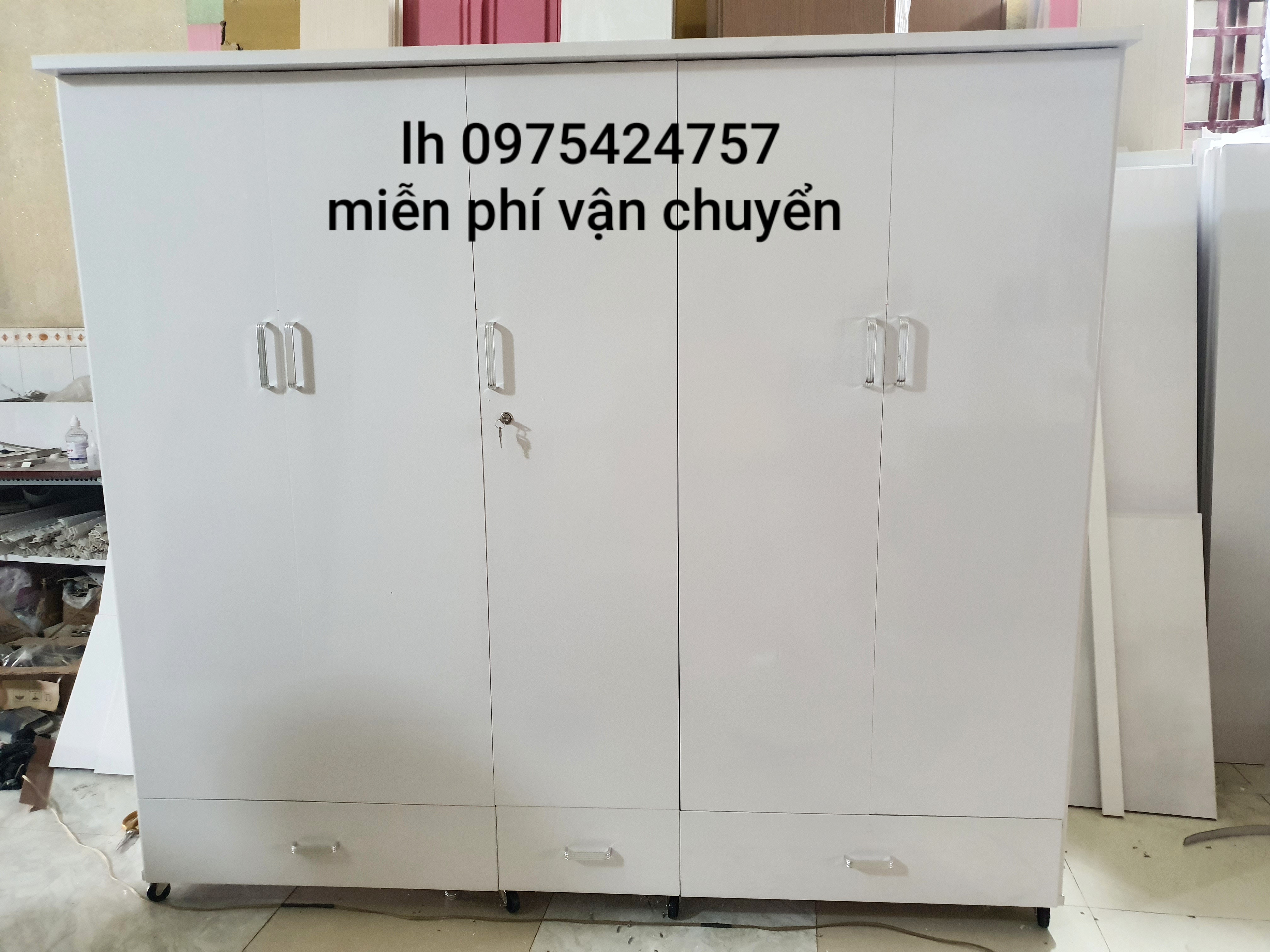 Tủ nhựa đài loan 5 cánh