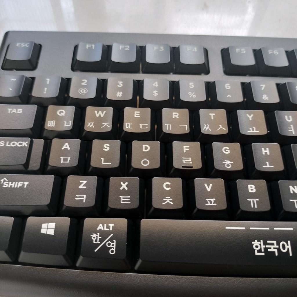 Bàn phím Tiếng Hàn Quốc không dây kèm chuột Bảo Hành 1 Năm đổi mới.