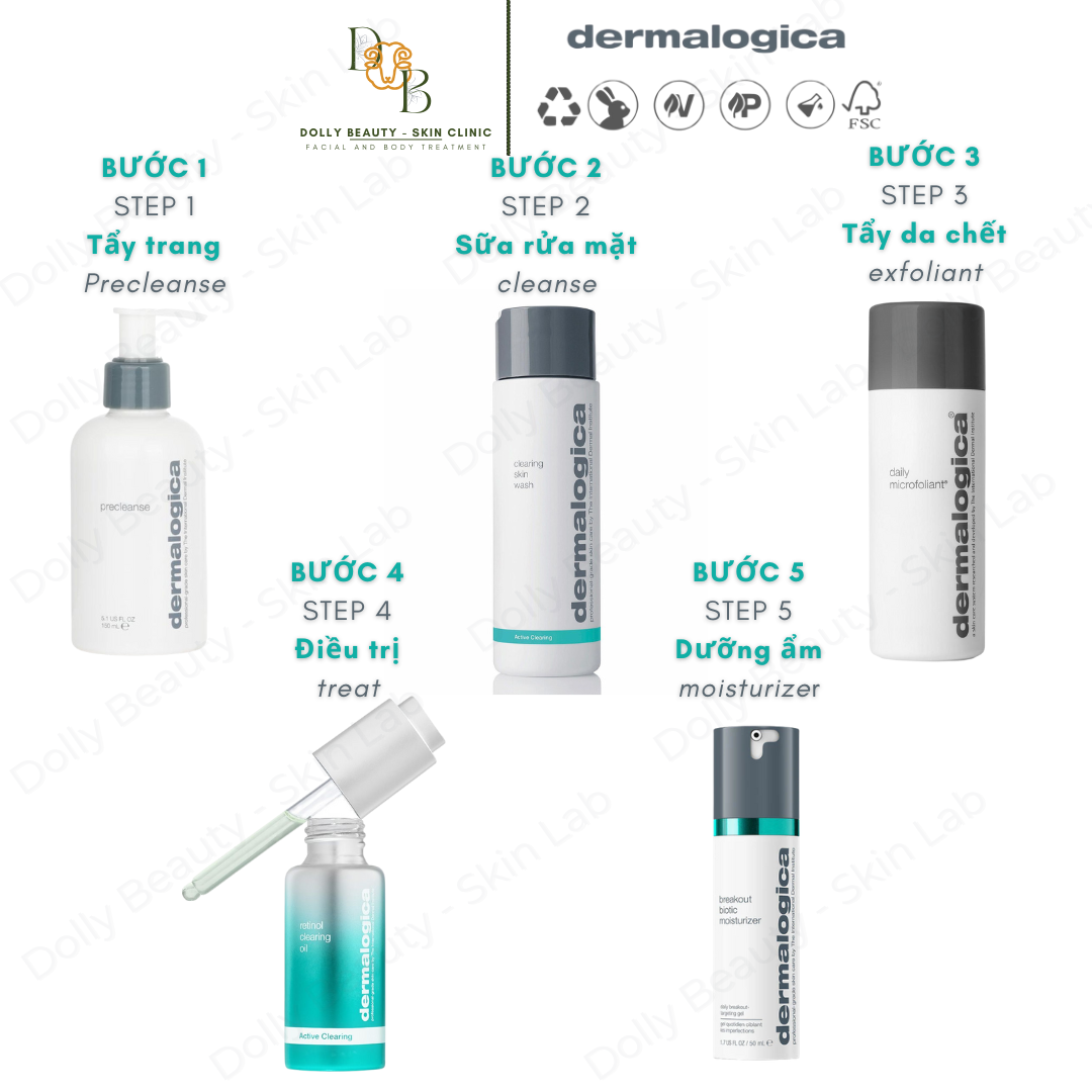 Dưỡng ẩm dành riêng cho da mụn ACNE BIOTIC MOISTURIZER giúp ngăn ngừa mụn tái phát của Dermalogica