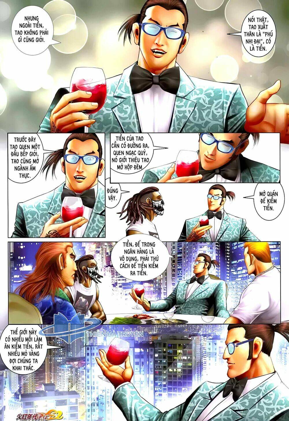 hỏa hồng niên đại hắc cốt đường chapter 1209 13