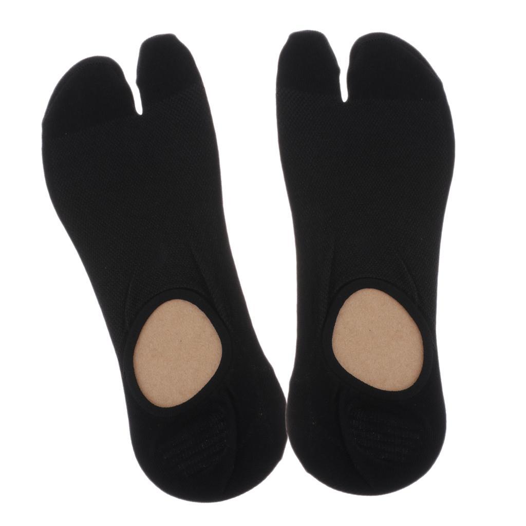 2 Pairs Male Split 2 Toe Flop Socks Tabi Socks Sports Anklets
