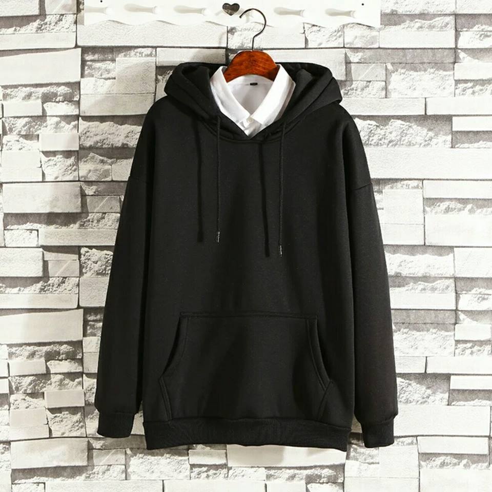 Áo nỉ Hoodie nỉ ngoại unisex trơn đủ màu