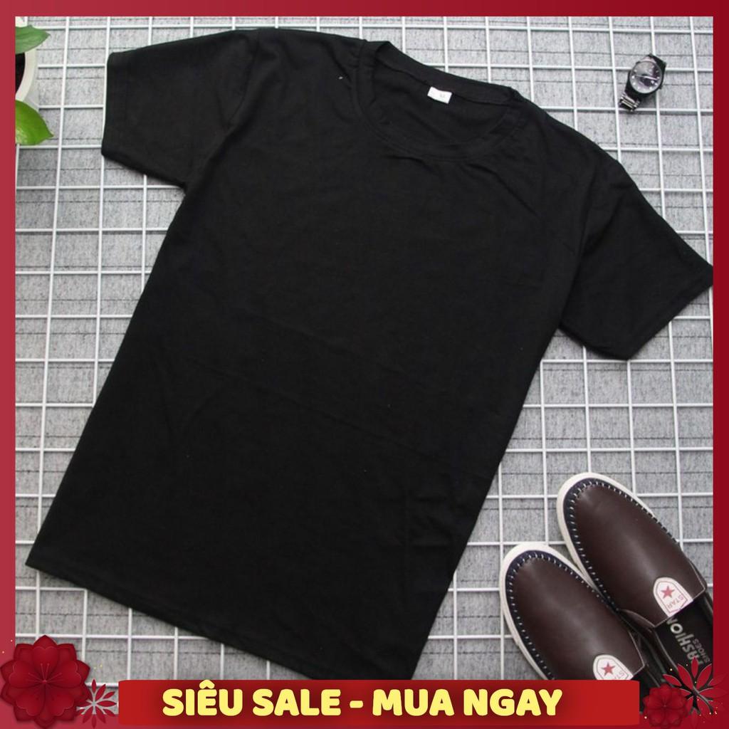 Áo thun trơn nam form rộng vải poly cotton cho mọi lứa tuổi NHIÊU MÀU SIÊU SALE