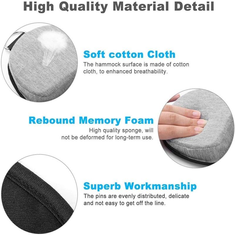 Hammock with Stand for Neck Traction Massager Cervicales To Reduce Neck Pain Relief Relaxation with Free Eye Mask Neck Hammock