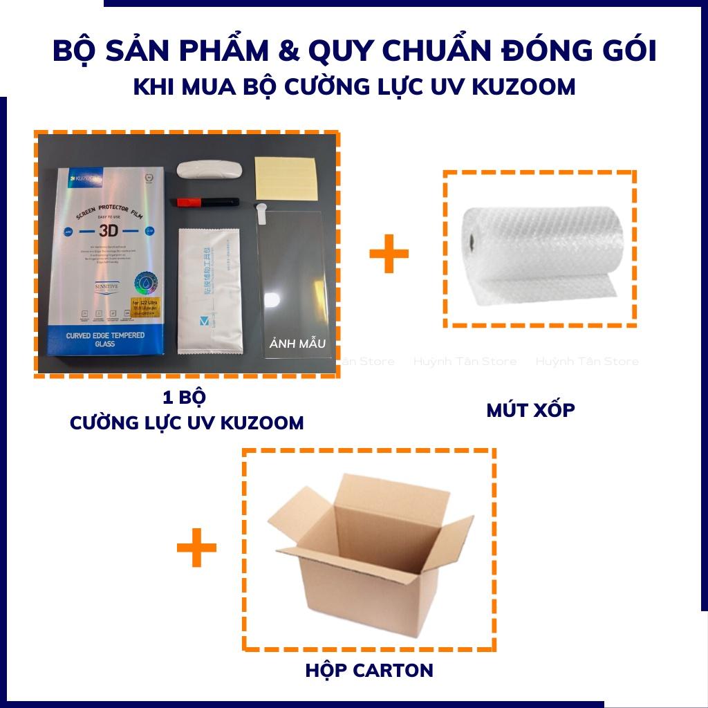 Kính cường lực s22 ultra uv trong suốt keo lỏng kuzoom chống va đập vân tay nhạy phụ kiện huỳnh tân store