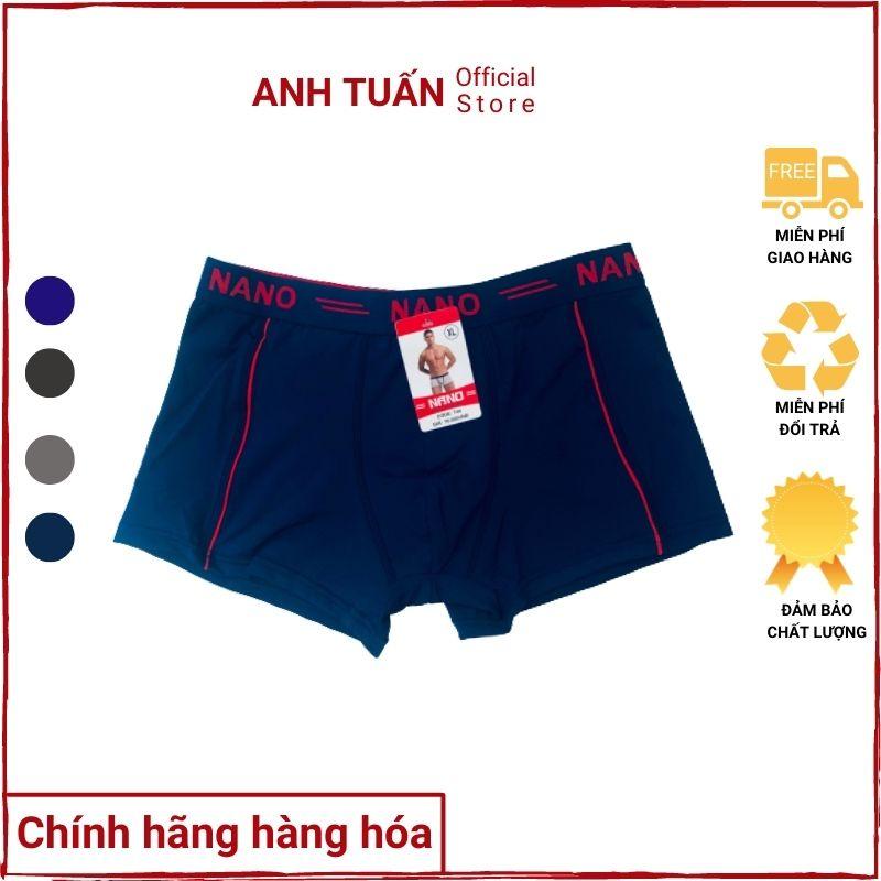 Quần Boxer Nam thoáng mát co giãn tốt vải thun lạnh Quần lót đùi cao cấp hàng công ty