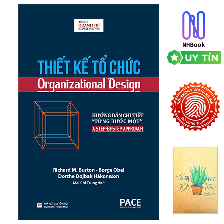 Sách Thiết Kế Tổ Chức (Organizational Design) - Tặng sổ tay xương rồng