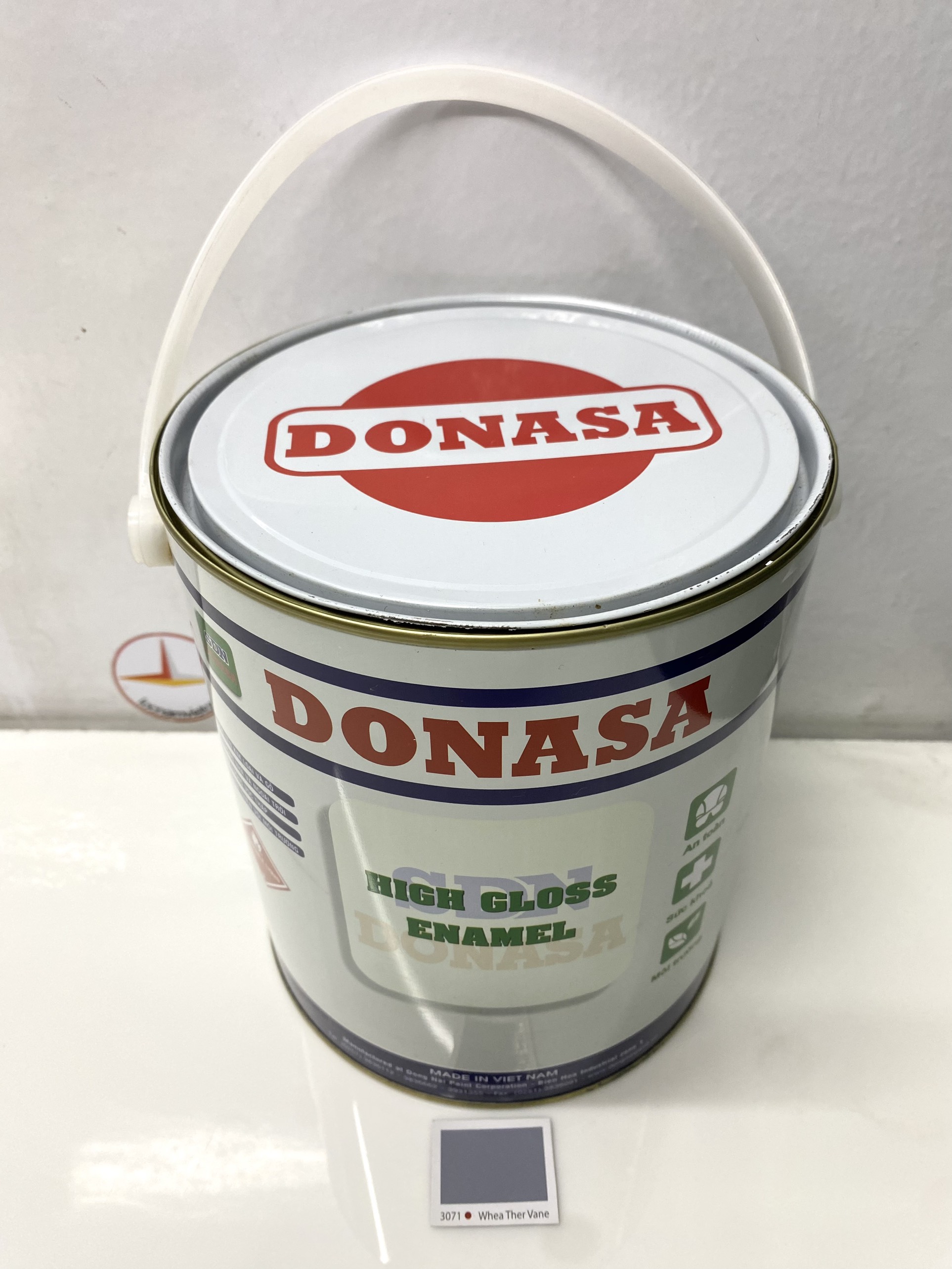 Sơn dầu Đồng Nai Donasa màu xám 3071 3kg _ DLF 3071