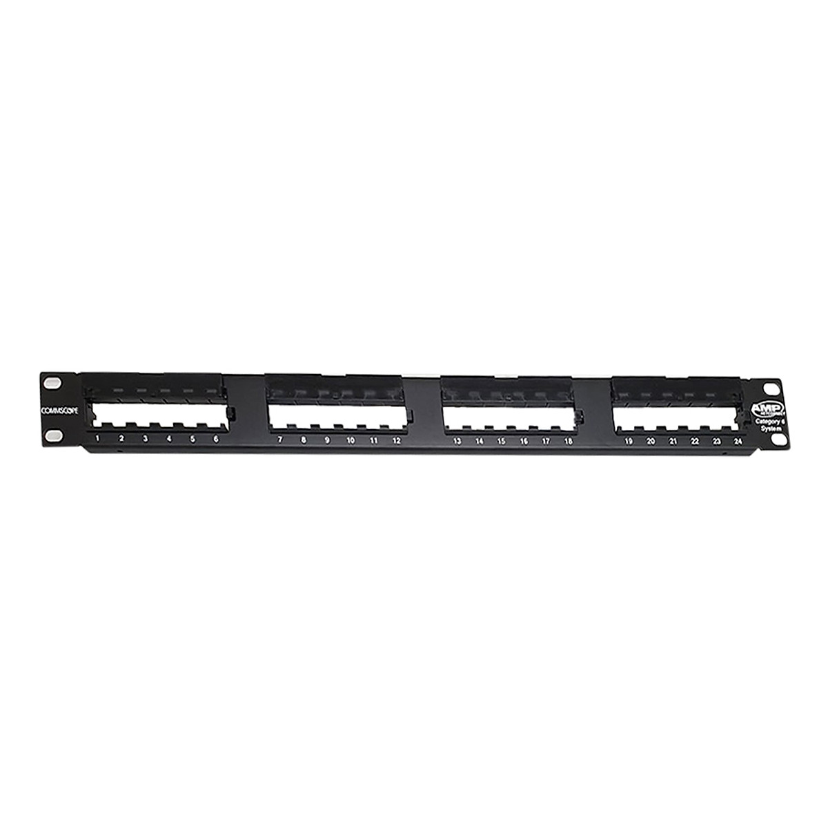 Patch panel 24 port cat6 commscope - Hàng Chính Hãng