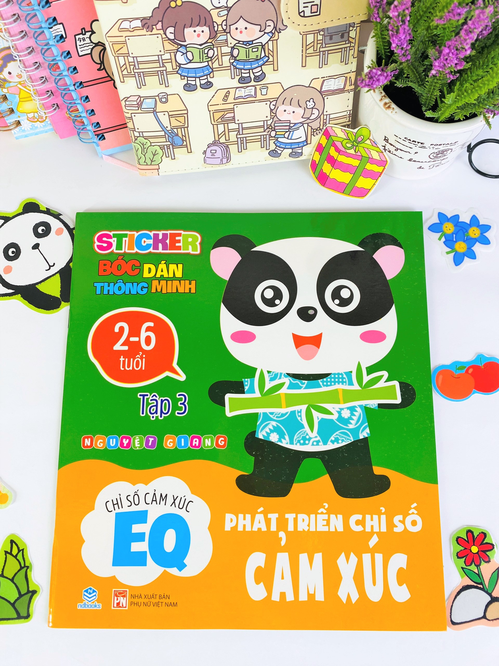 Sticker bóc dán thông minh - phát triển chỉ số cảm xúc EQ quyển 3
