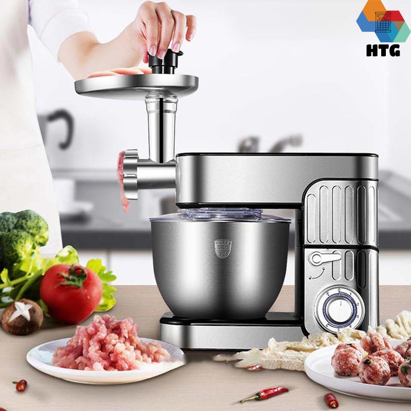 Máy nhồi bột để bàn Sohef SC212C, đánh trứng, kem, xay thịt, trộn thực phẩm dung tích 7 lít, hàng chính hãng