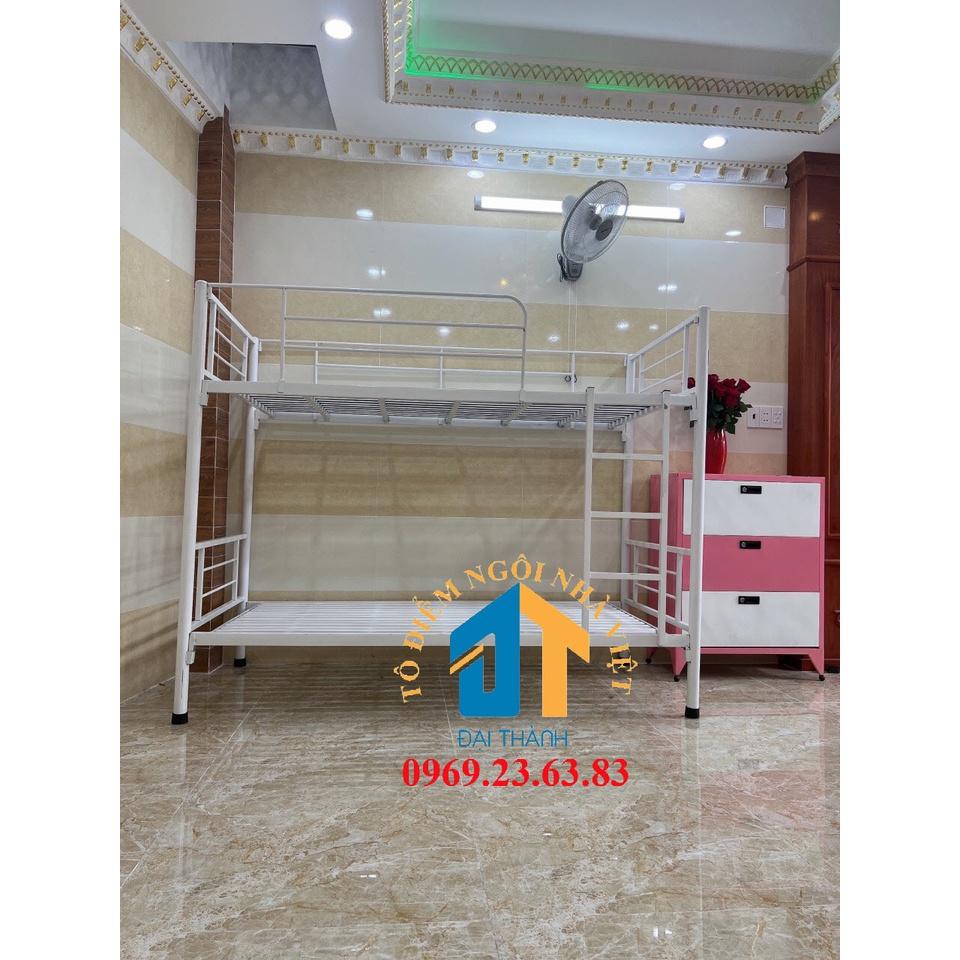 GIƯỜNG TẦNG NGỦ SẮT TRÒN 1M2X2M