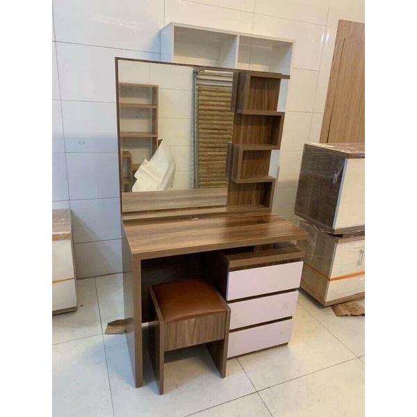 ( FREE SHIP HN ) Bàn Trang Điểm ( Bàn Phấn ) Gỗ MDF Phủ Melamine Chống Xước Cao Cấp Giá Rẻ Nhất Hà Nội