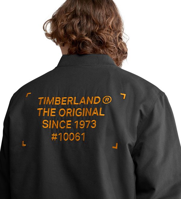 Original Áo Khoác Nam Timberland Progressive Utility Bomber Jacket Black TB0A28CX01