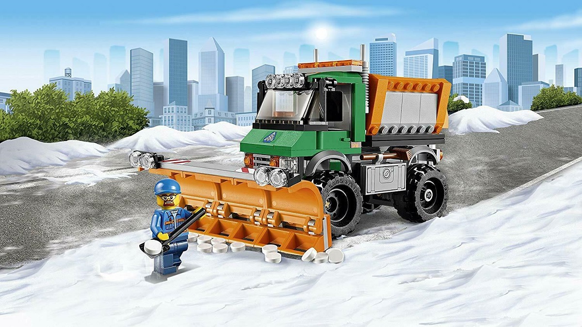 Bộ lắp ráp LEGO City 60083 Xe Ủi Tuyết