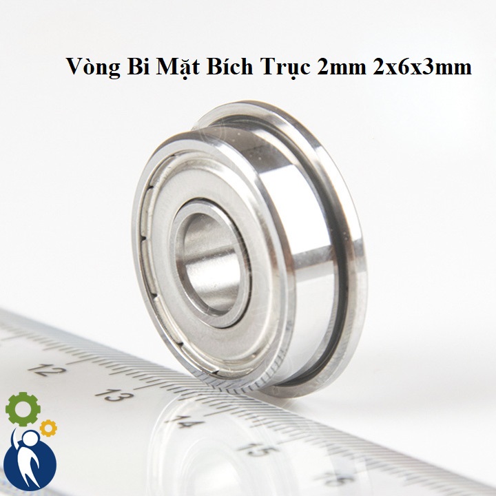 Vòng Bi Mặt Bích Trục 2mm 2x6x3mm