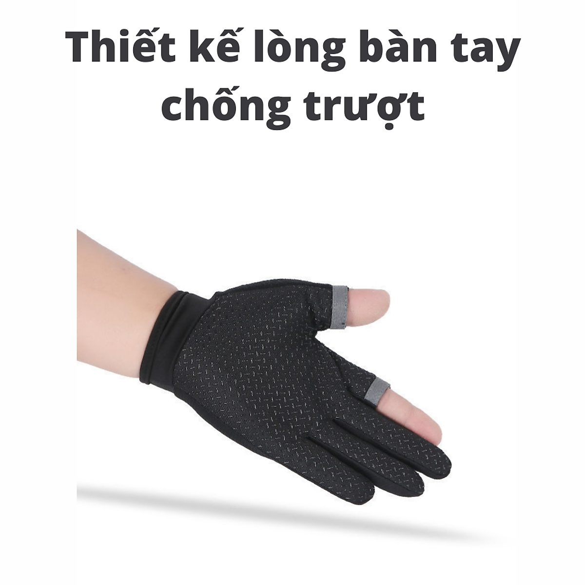 Găng tay cắt ngón HATSU-HW3M nhiều màu, dung trong đi phượt, chạy xe máy, đạp xe đạp - Chống tia UV 99% - Sử dụng điện thoại thông minh dễ dàng