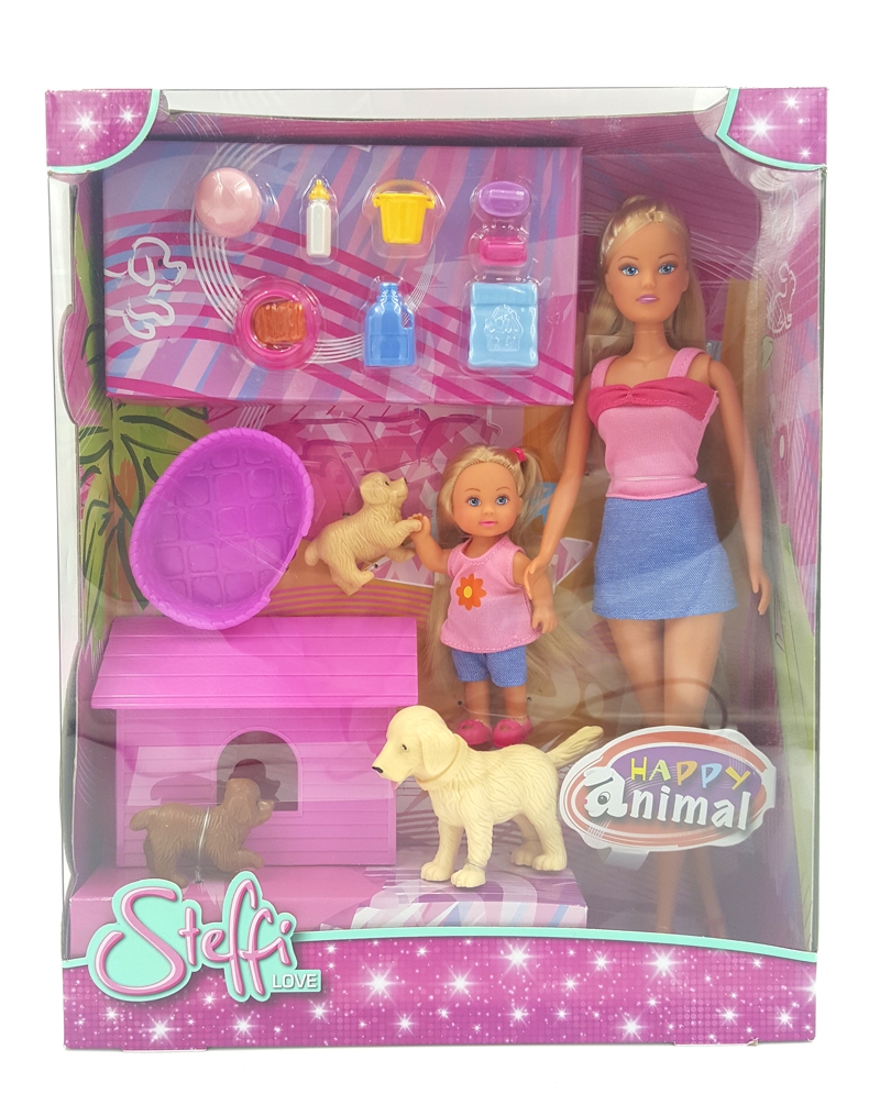 Đồ Chơi Trẻ Em Búp Bê Thú Cưng Vui Vẻ, Steffi Love Happy Animal 105732156 - Mẫu 2