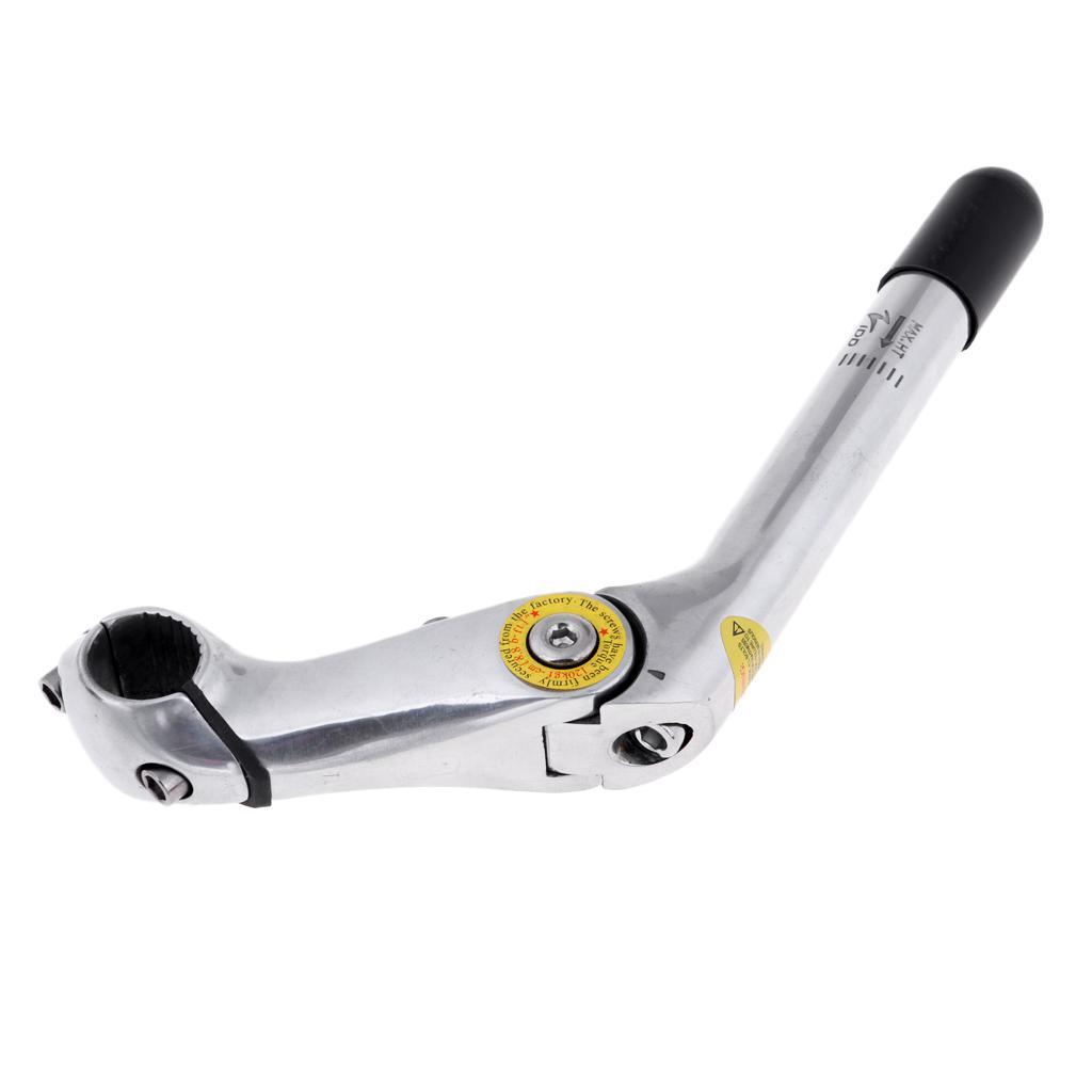 Road Mountain Bike Stem Riser Adapter 25.4mm/1" Handlebar Quill Stem