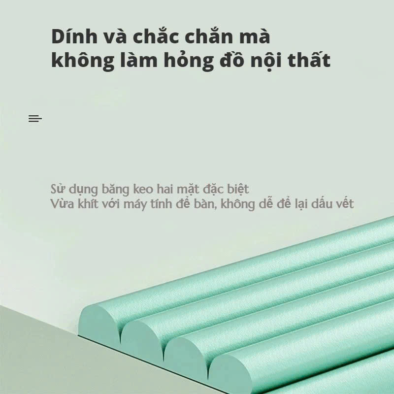 Cuộn xốp bọc cạnh bàn bịt góc chữ W bảo vệ chống sốc chống va chạm êm dày DÀI 2 MÉT Bọc Cạnh Bàn Ghế Giường Tủ Bảo Vệ Trẻ Em Dây Bọt Biển Tránh Va Đập Góc Cạnh Sắt Kèm Băng Dán - Hàng Loại 1- Chính Hãng KHÓA BẢO VỆ CÁC LOẠI