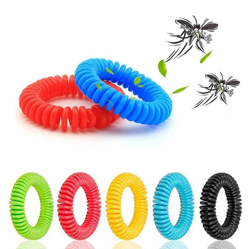 EVA Mosquito Repellent Bracelet Adults Kids Anti-Mosquito Spiral Wrist Bands Anti Insect Control Hand Strap For Outdoor Indoor