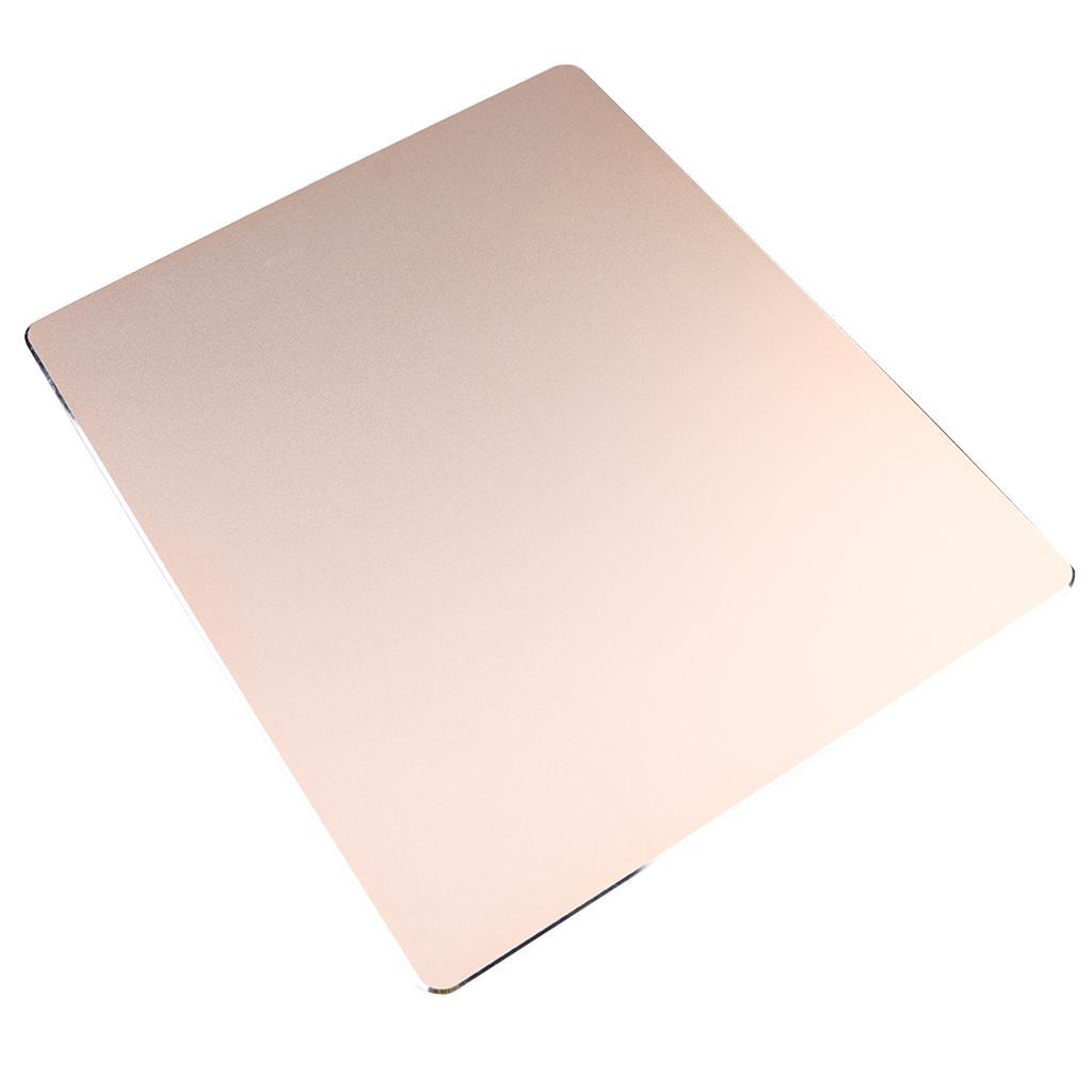 Smooth Aluminum Alloy Mousepad Mouse  for Computer PC Laptop