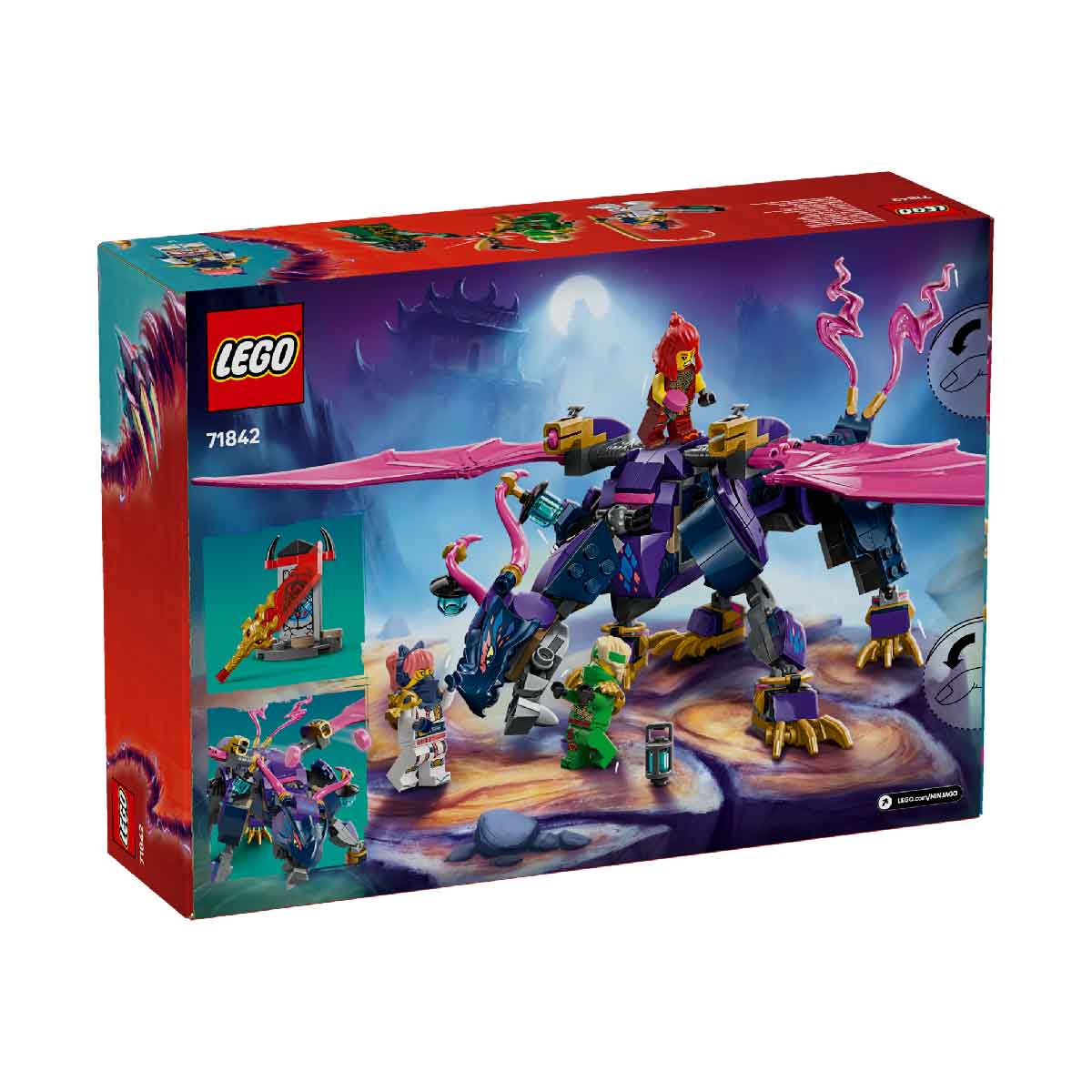 LEGO NINJAGO 71842 Đồ Chơi Lắp Ráp Rồng Bậc Thầy Rontu (381 chi tiết)