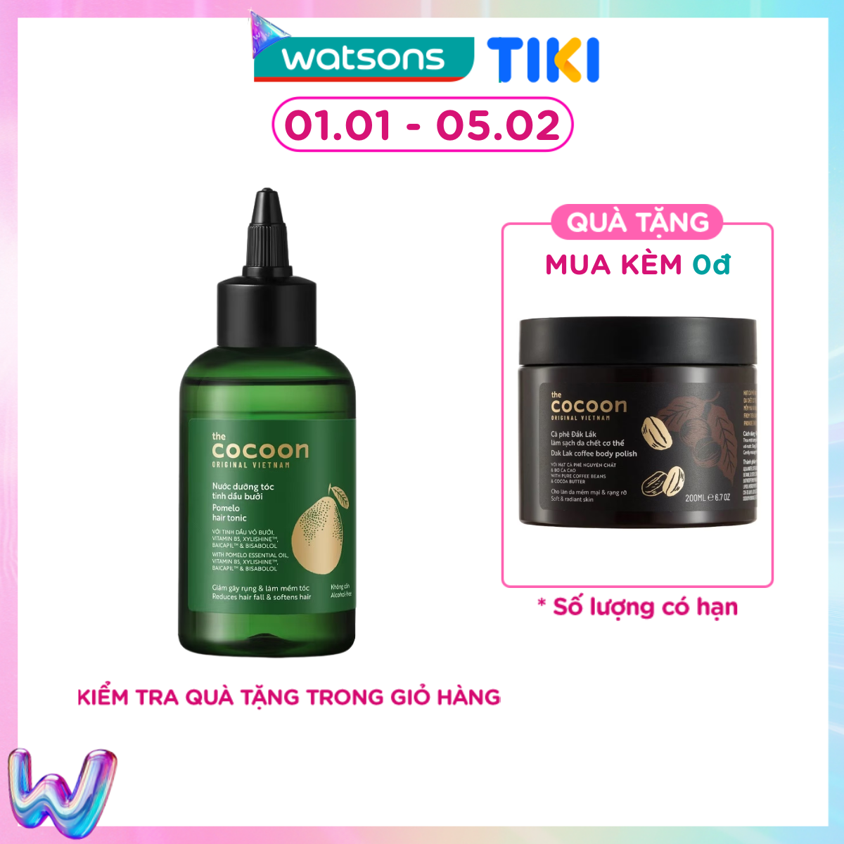 Nước Dưỡng Tóc Cocoon Tinh Dầu Bưởi Pomelo Hair Tonic 140ml