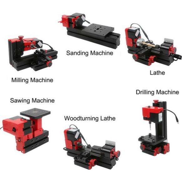 Bộ máy công cụ gia công 6 in 1