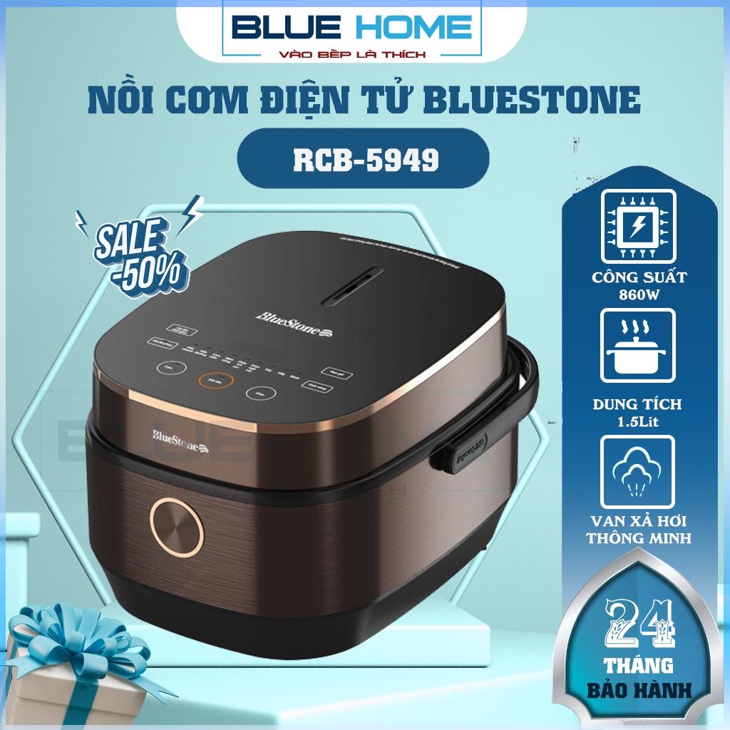 Nồi Cơm Điện BlueStone RCB-5949, 1.5 Lít 860W, Hàng Chính Hãng