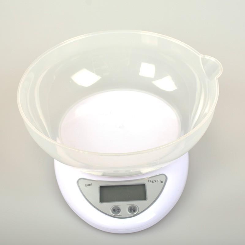 Cân điện tử mini nhà bếp 5kg Dụng Cụ Nhà Bếp-Cân điện tử mini B-05