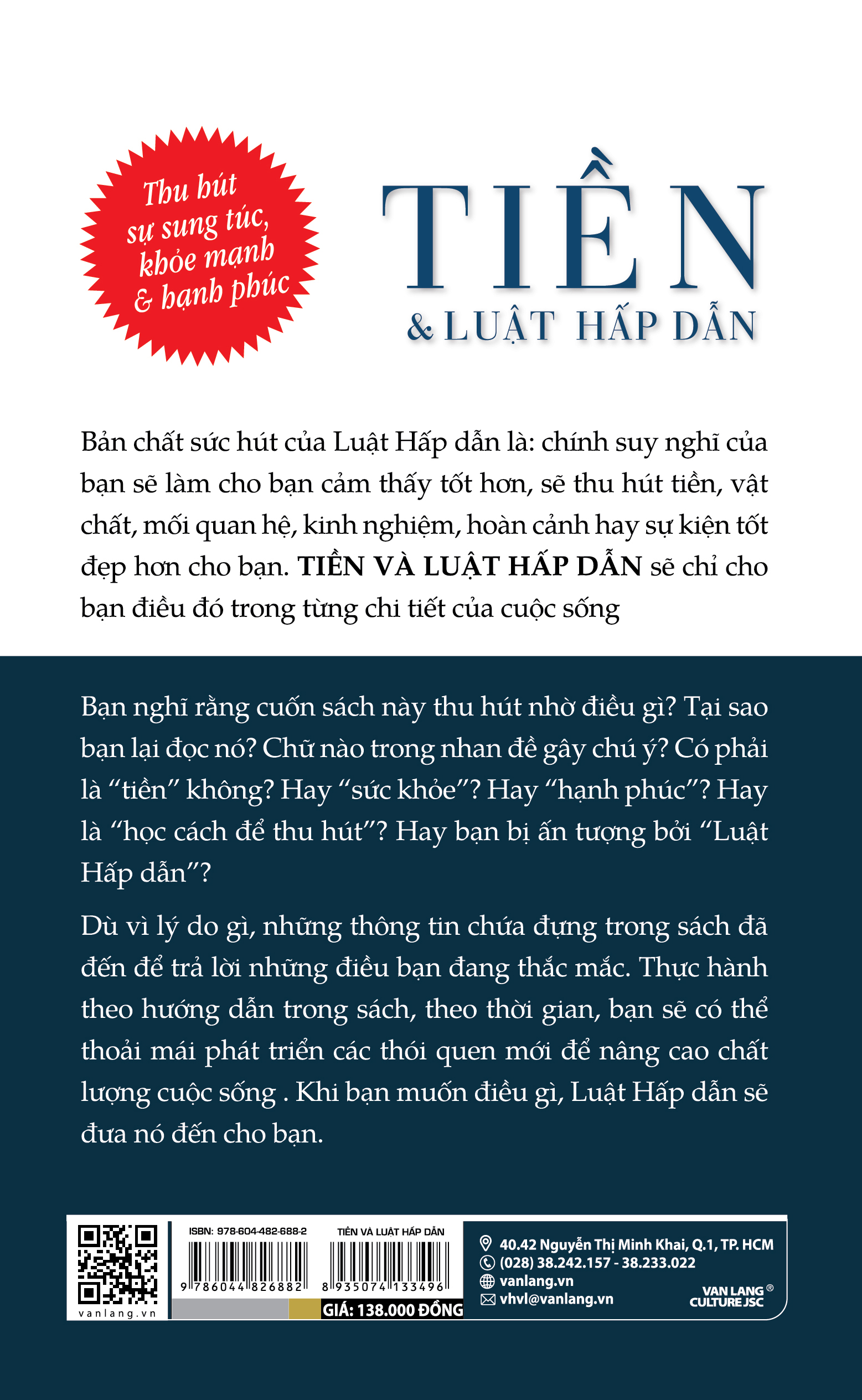 Tiền &amp; Luật Hấp Dẫn - Vanlangbooks