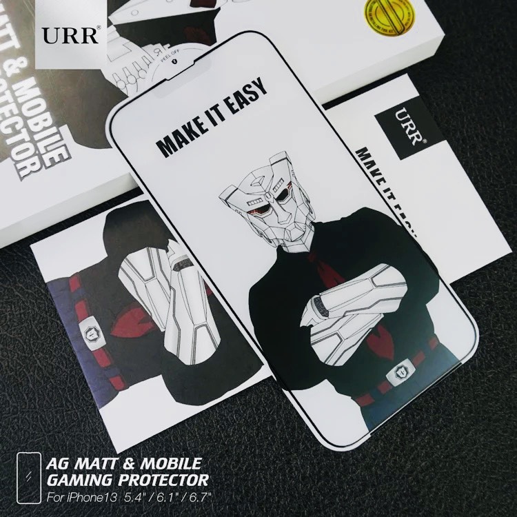 Cường Lực IPhone Siêu Bền,Viền Mỏng,Bo Khít Hàng Chínhh Hãng URR Cho các dòng điện thoại Ifon