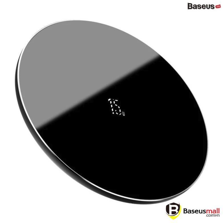 Baseus -BaseusMall VN Đế sạc nhanh không dây 15W Baseus Simple Wireless Charger (Hàng chính hãng