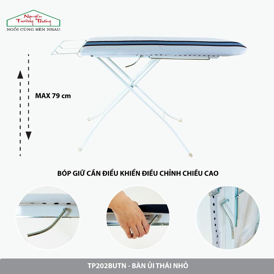 Bàn để ủi cầu là quần áo kiểu đứng Jolly 30x97cm Thái Nhỏ Nguyễn Trường Thắng - Ironing board 30x97cm with locker