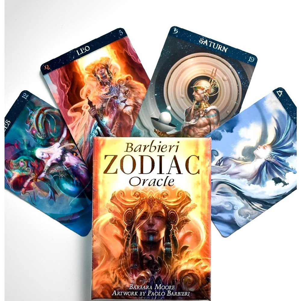 Bài Oracle Barbieri Zodiac 26 Lá Bài Tặng Đá Thanh Tẩy