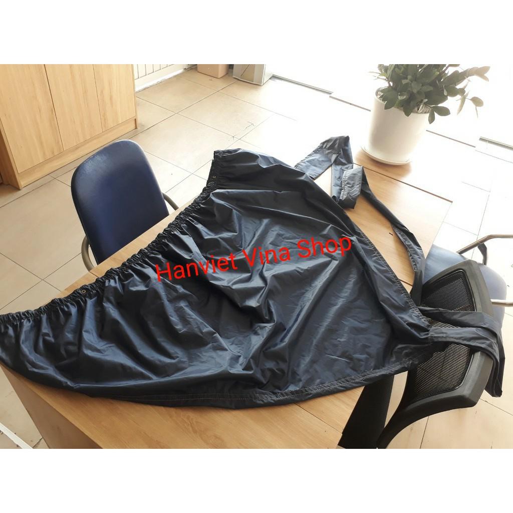 Túi trùm vệ sinh máy lạnh treo tường - Áo bọc hứng nước rửa điều hòa giá sốc - Xanh đen