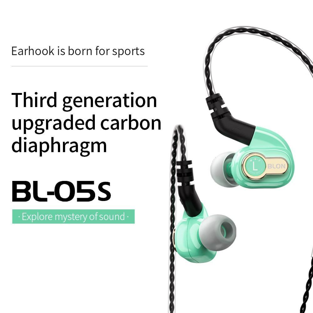 Tai Nghe Nhét Tai Blon Bl-05S Bl05S 3rd 10mm Hifi Với Giắc 3.5mm Mạ Vàng