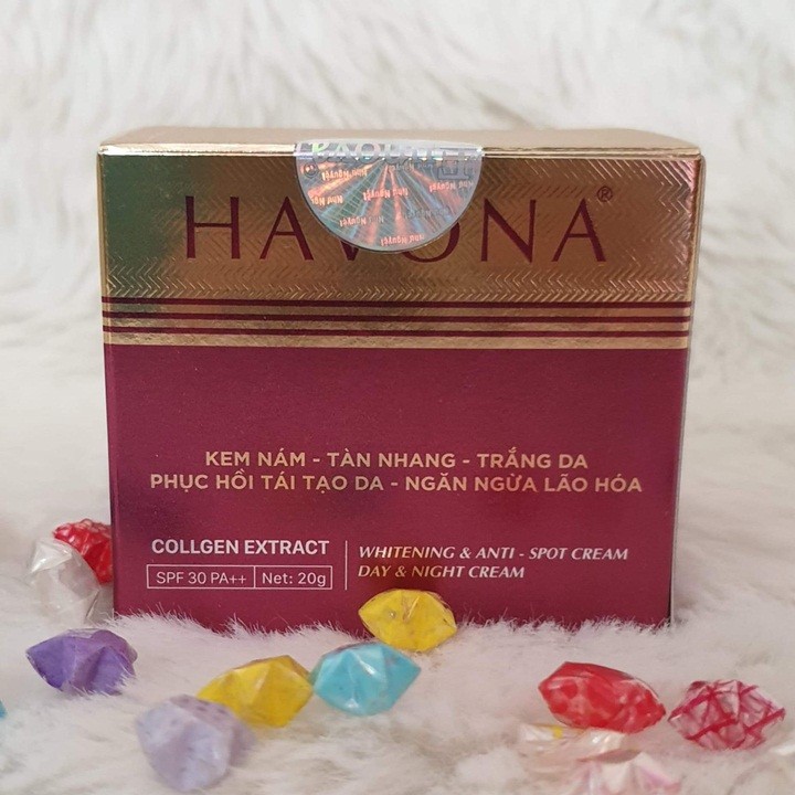 Kem Ngừa Nám Tàn Nhang Trắng Da Havona Ngăn Ngừa Lão Hóa
