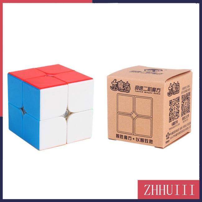 JT Magic Cube Yuxin Zhisheng Smooth 2X2 magnetic Magic Cube M Speed Cube