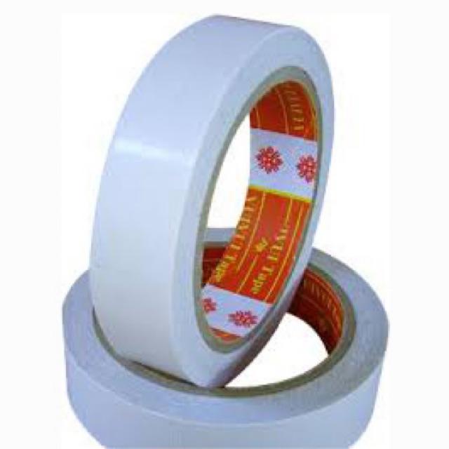 Băng dính 2 mặt rộng 2cm