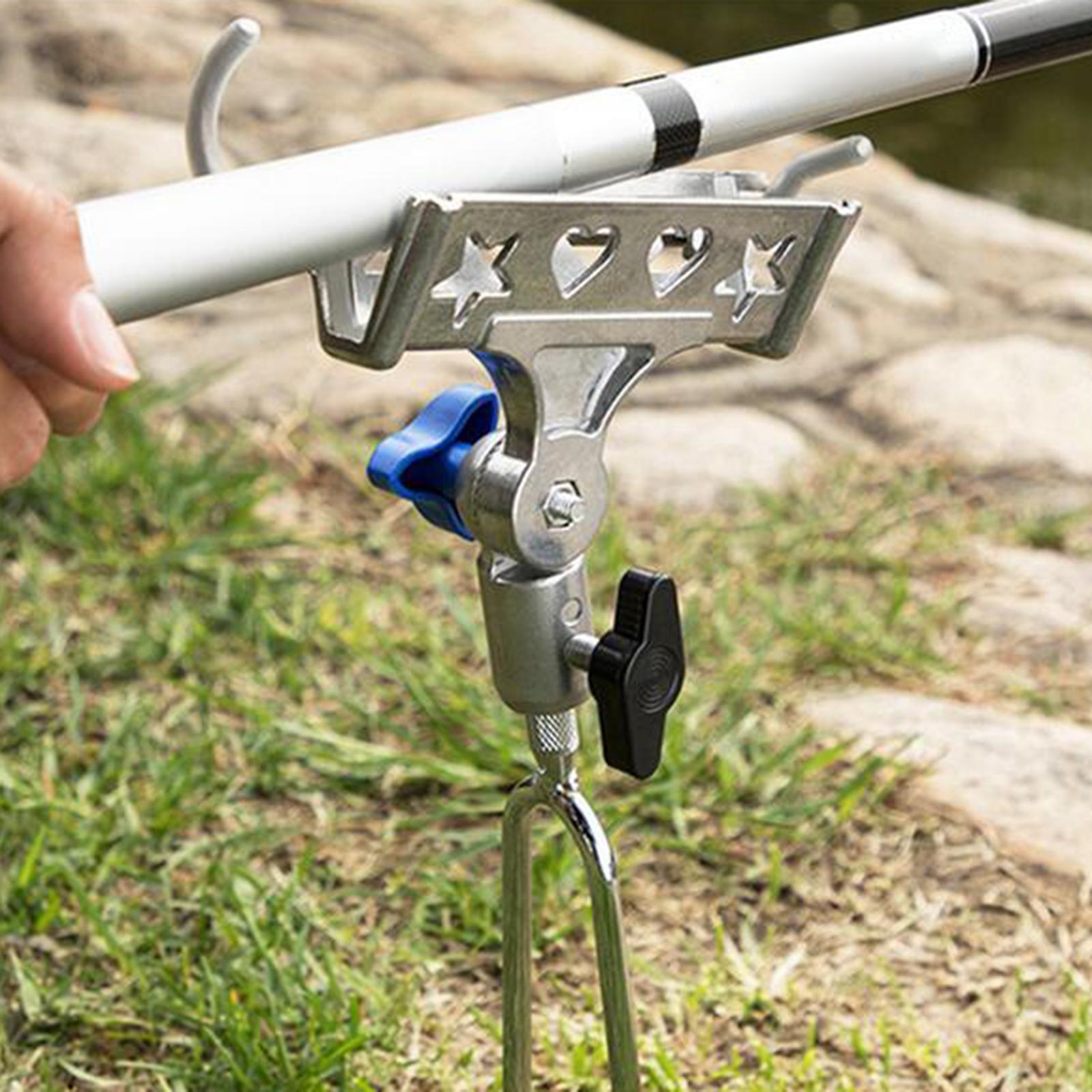 Outdoor Automatic Fishing Rod Holder Fish Pole Bracket