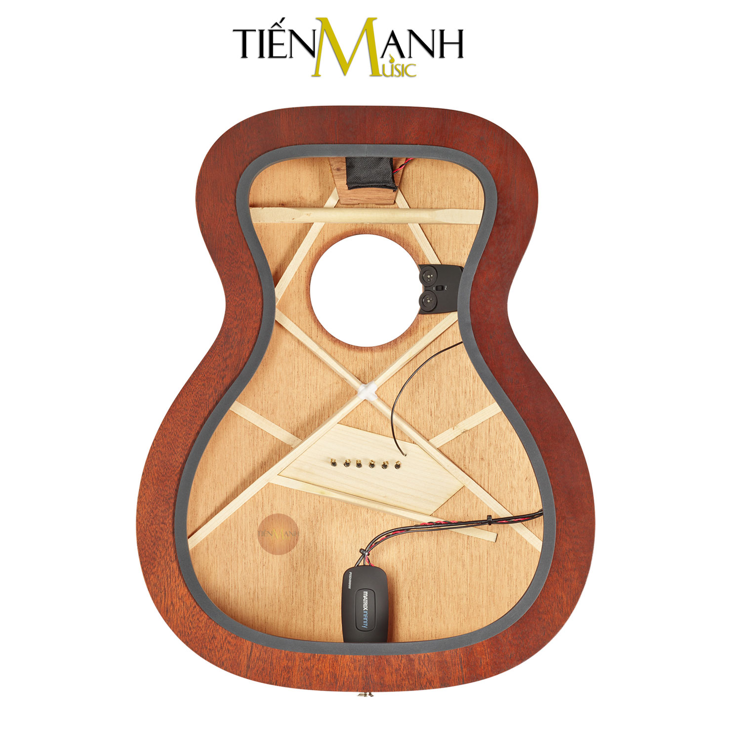 Pickup Guitar Acoustic Fishman Matrix Infinity Narrow - Bộ Thu Âm Đàn Ghita Preamp System Hàng Chính Hãng