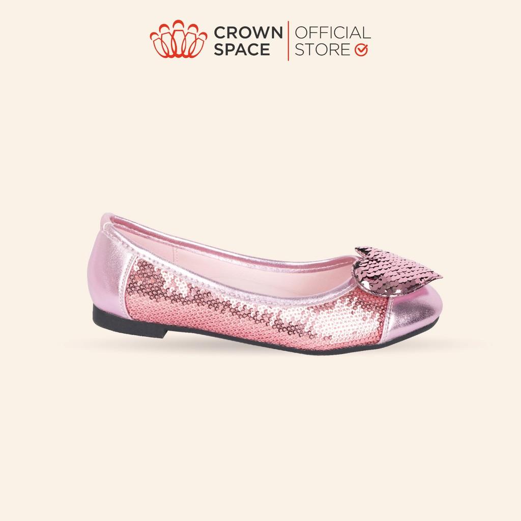 Giày Búp Bê Bé Gái Crown Space CRUK3102 cho bé 8-14 Tuổi