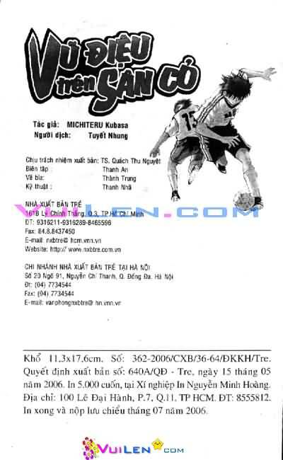 vũ điệu trên sân cỏ - fantasista chapter 7 194