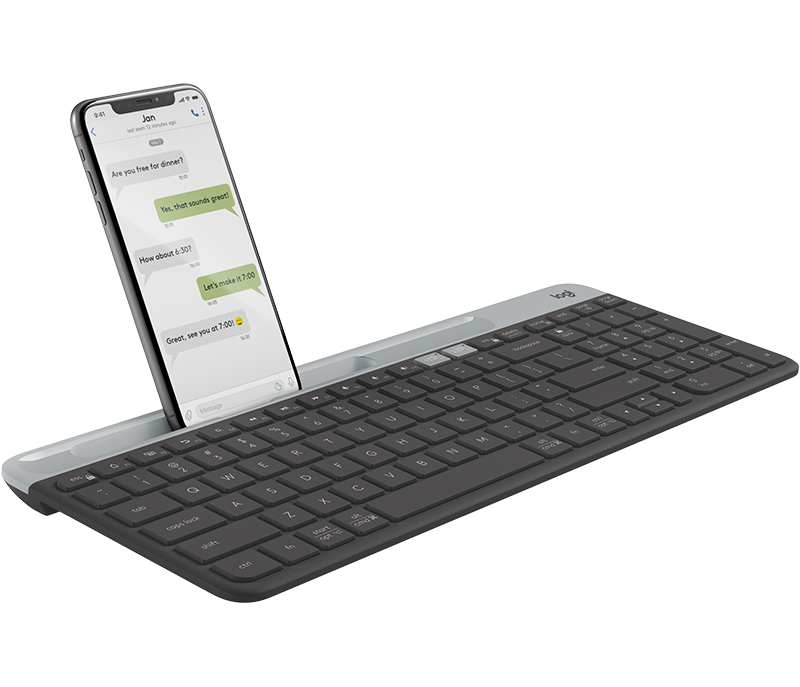 Bàn Phím Không Dây Bluetooth Logitech K580 - Hàng chính hãng