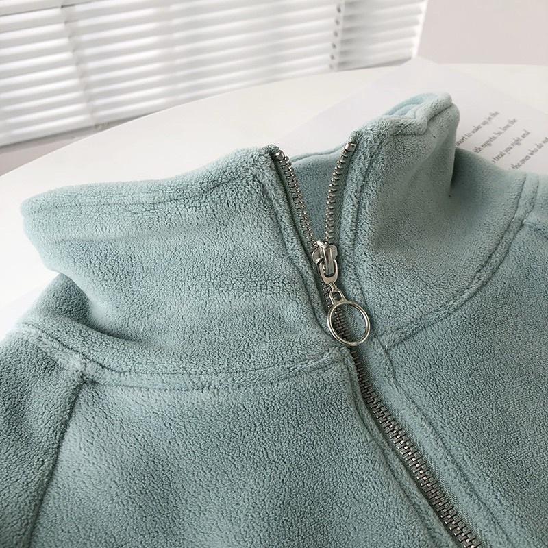 Oder - Áo Hoodie Trơn Basic Kéo Khóa