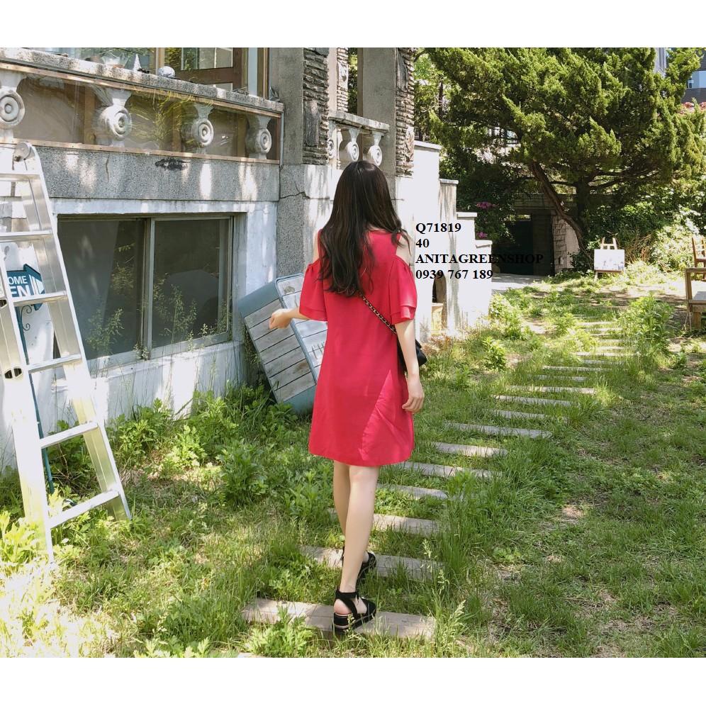 Q71819 ĐẦM SUÔNG KHOÉT VAI