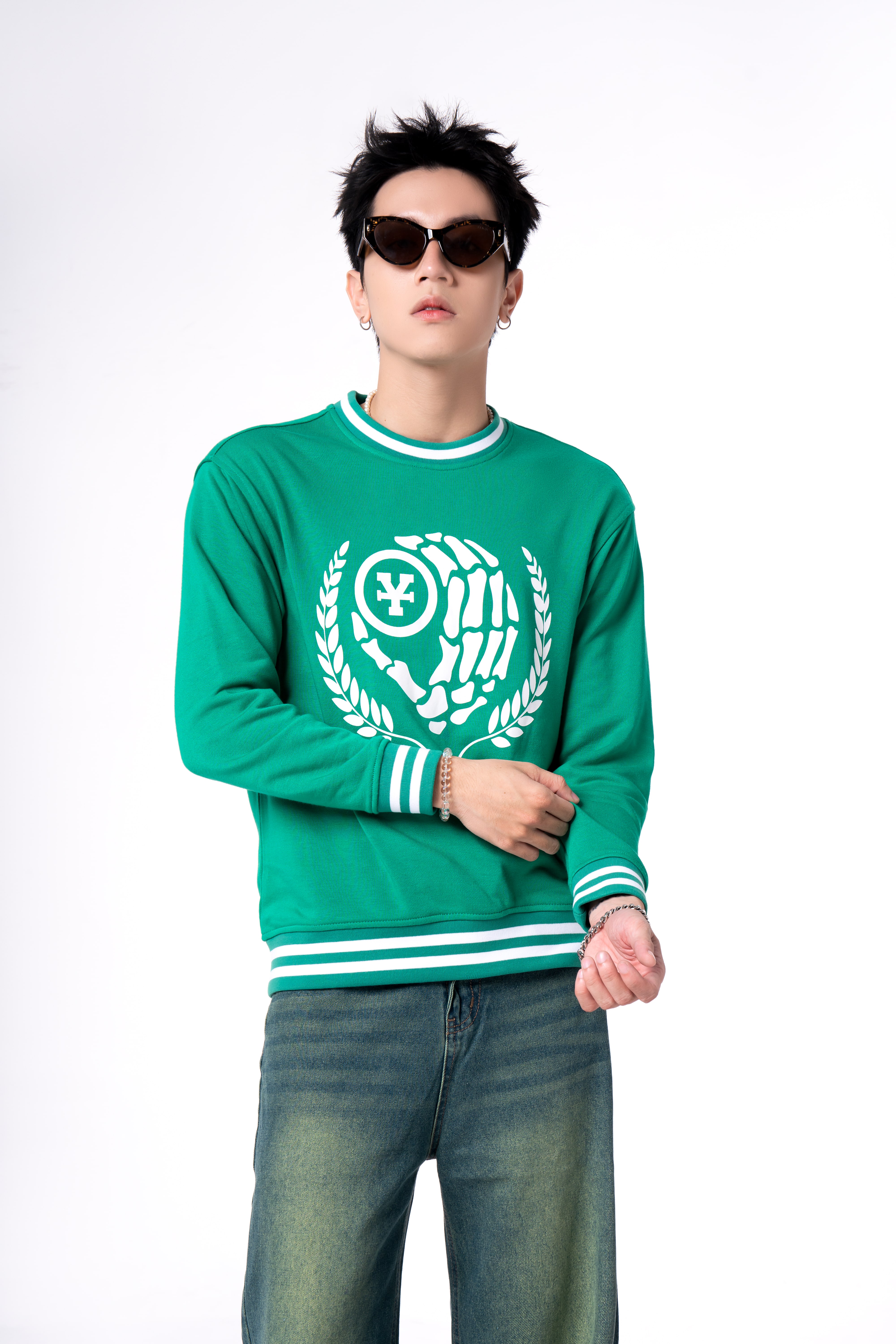 Áo Thun Wreath Leaf Sweatshirt